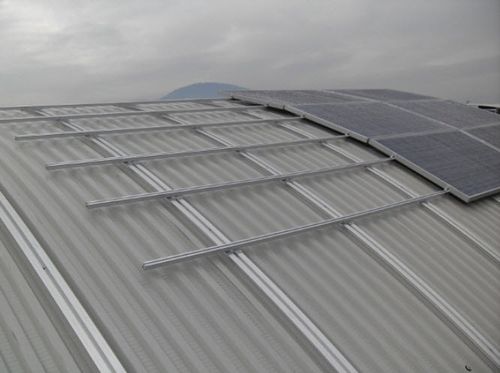 Sistema di montaggio per tetto di tegole - ALUBEL FIRST CURVED - Alubel - per tetto piano / su tetto / solare