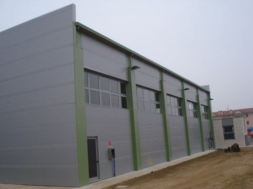 Pannello sandwich per muro - ALUTECH WALL - Alubel - rivestimento in metallo / anima in poliuretano PUR