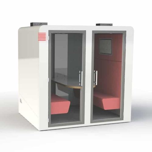 Ufficio POD acustico - PROCYON SIXO - SBS - in vetro / per open space