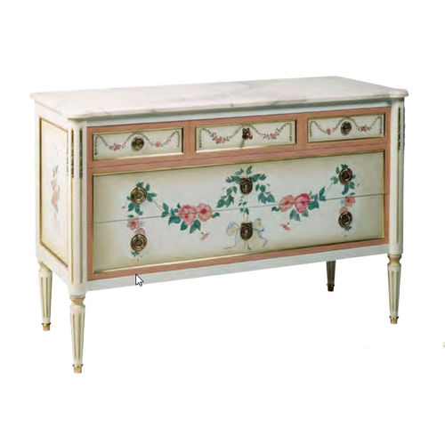 Cassettone con piedi alti - CO1601 - Henryot & Cie - in stile provenzale / in legno / non specificato