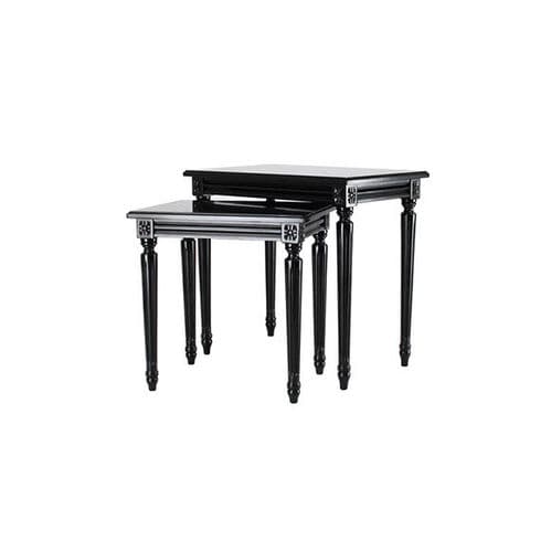 Tavolino estraibile in stile Luigi XVI - TA1616 BIS - Henryot & Cie - in legno / con supporto in legno / rettangolare