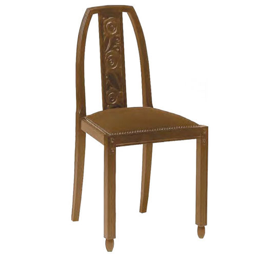 Sedia Art Deco - CH930  - Henryot & Cie - da interno / in tessuto / con supporto in legno