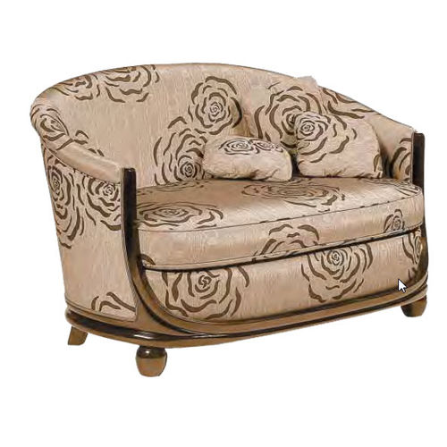 Divano Art Deco - CA2936 - Henryot & Cie - in tessuto / in legno / 2 posti