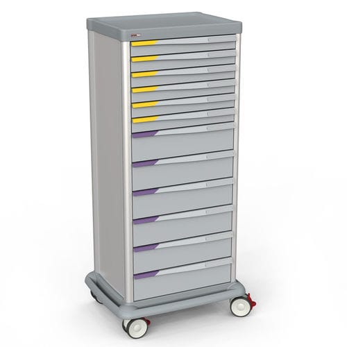 Carrello di stoccaggio - PRECISO TRS - Francehopital - per struttura sanitaria / per ospedale / contract