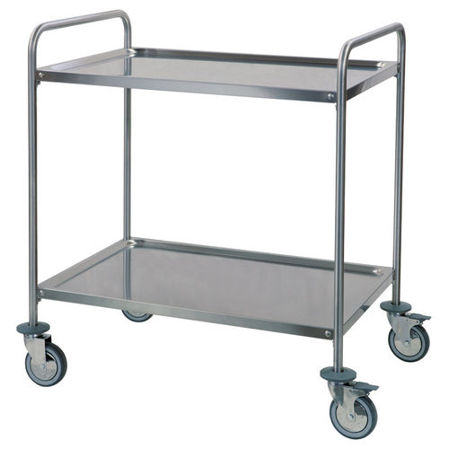Carrello di servizio - CS962 - Francehopital - per struttura sanitaria / per ospedale / in acciaio inossidabile