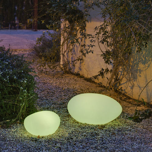 Lampada da pavimento - PETRA - NEWGARDEN - in polietilene / contemporanea / a batteria ricaricabile