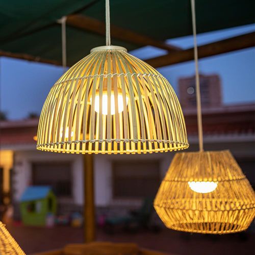Lampada a sospensione - REONA NATURE - NEWGARDEN - in rattan / in corda / contemporanea