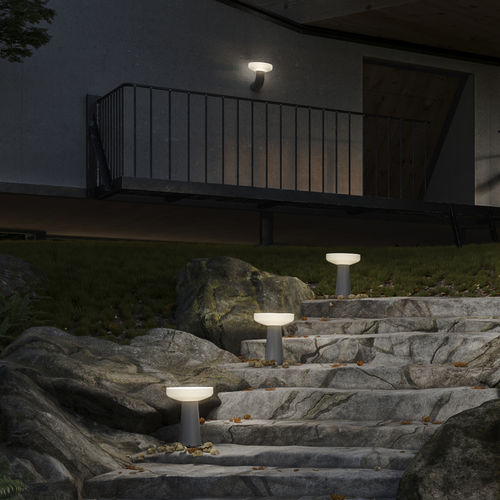 Lampada da pavimento - PAQUITA 40 - NEWGARDEN - in polietilene rotostampato / contemporanea / solare