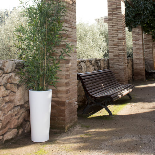 Vaso da giardino in polietilene - FICUS 80 - NEWGARDEN - rotondo / per uso residenziale / contract