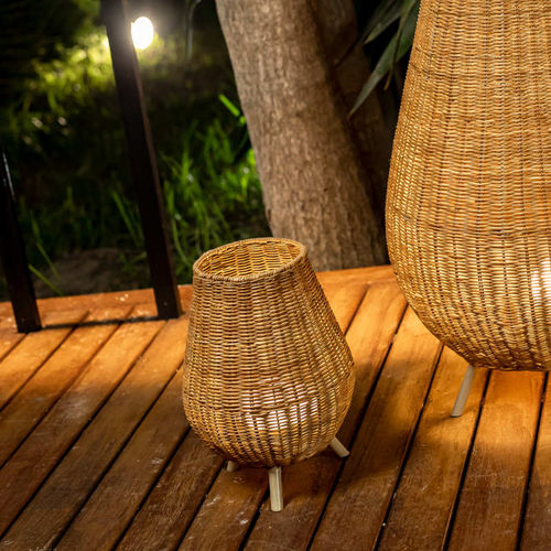 Lampada da tavolo - SAONA 30 - NEWGARDEN - in fibra naturale / contemporanea / senza fili