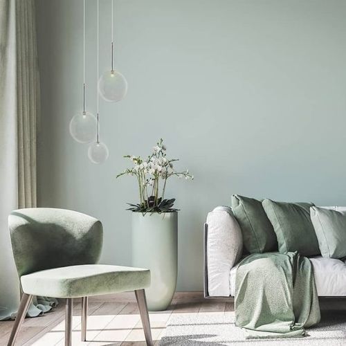 Lampada a sospensione - B1 L - ISA MOSS - in acciaio laccato / in vetro soffiato / contemporanea