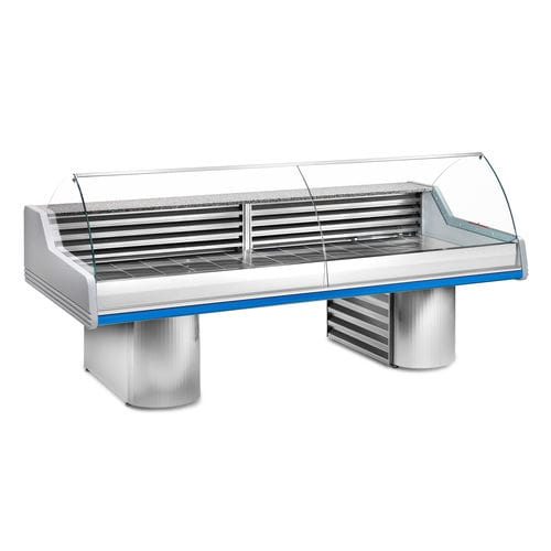 Vetrina refrigerata professionale espositiva - SAIGON - ZOIN - per pescheria / in acciaio inossidabile / senza ante
