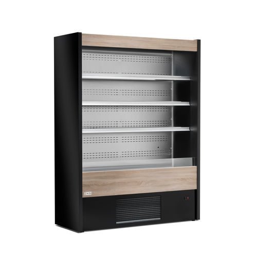 Vetrina refrigerata con scaffali - OLIMPO - ZOIN - per negozio / in acciaio inossidabile / senza ante