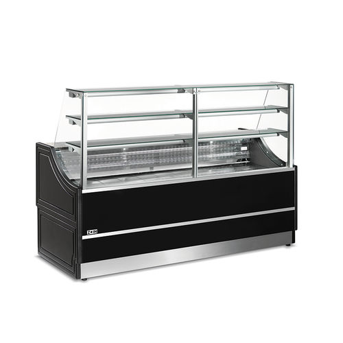 Vetrina refrigerata espositiva - ORLEANS - ZOIN - con scaffali / per pasticceria / in acciaio inossidabile