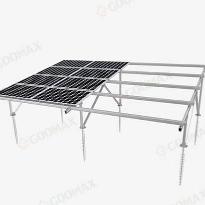Sistema di montaggio a terra - 99 - Xiamen goomax energy technology Co.,Ltd - per sistemi a isola / solare / per applicazioni fotovoltaiche