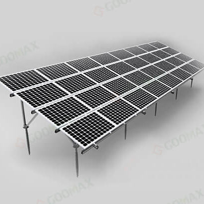 Sistema di montaggio a terra - 112 - Xiamen goomax energy technology Co.,Ltd - per sistemi a isola / solare / per applicazioni fotovoltaiche
