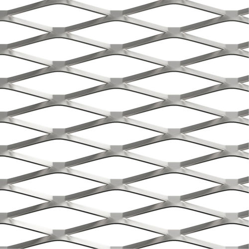 Maglia metallica in alluminio - XP203 - Metal Skin - per parapetto / per recinzione / per rivestimento di facciata