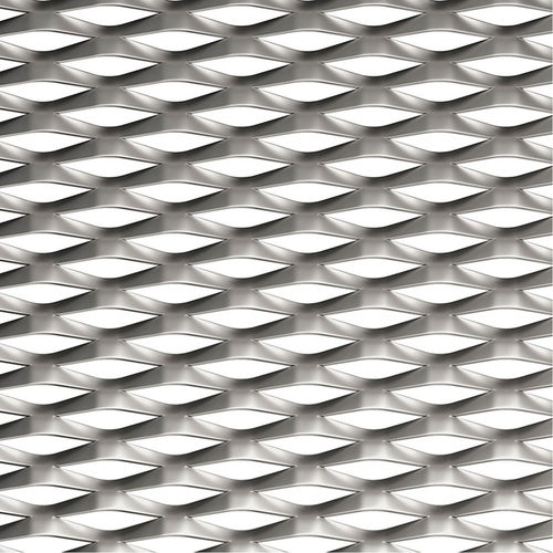 Maglia metallica in alluminio - XP105 - Metal Skin - per parapetto / per recinzione / per rivestimento di facciata