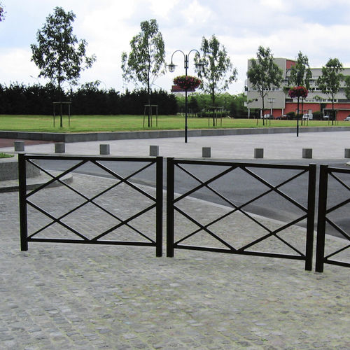 Barriera di protezione - LOSANGE - Activia Mobilier Urbain - fissa / in acciaio / in acciaio galvanizzato