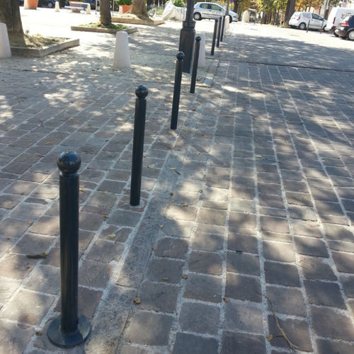 Paletto di sicurezza - BOULE - Activia Mobilier Urbain - fisso / amovibile / in acciaio