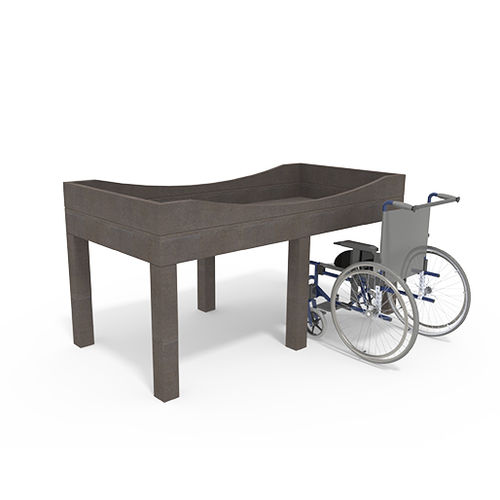Fioriera per orto in plastica riciclata - Activia Mobilier Urbain - in legno / da esterno / per spazi pubblici