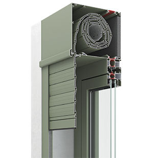 Cassonetto per avvolgibile in alluminio - SH 700 - ALUMINCO - con isolante integrato / con isolante acustico
