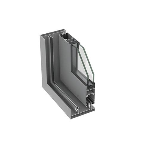 Profilato per finestra in alluminio - SL320  - ALUMINCO - ad alta resistenza / a grande apertura