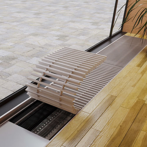Termoconvettore ad acqua calda - FXX - Hitte s.r.o. - 751 w...1000 w / 2501 w...3000 w / contemporaneo