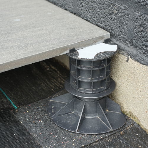 Piede di sostegno per terrazza in polipropilene - AK 3.5/5 - SOLIDOR - in plastica riciclata / ad alta resistenza / da esterno