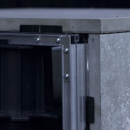 Sistema di fissaggio in acciaio inossidabile - Inox L - SOLIDOR - per esterni / per scala / per esterni
