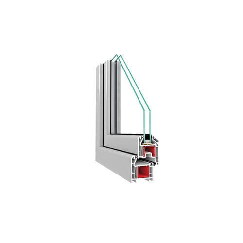 Profilato per finestra in PVC - Diamond  - ASAŞ Veratec - termoisolante / acustico / a prova di vento