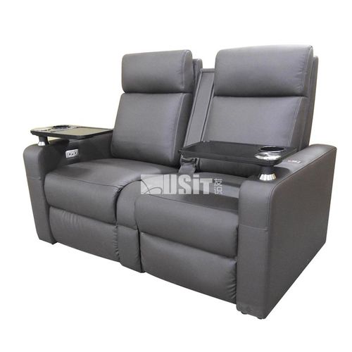 Poltrona per cinema in pelle - UV-837A - Usit Seating - home cinema / contract / per uso residenziale