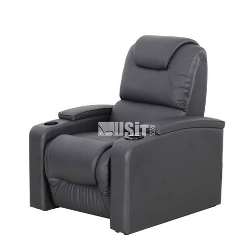 Poltrona per cinema in pelle - UV-855A - Usit Seating - home cinema / contract / per uso residenziale