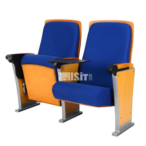 Poltrona per auditorium contemporanea - UA-623 - Usit Seating - in tessuto / in legno compensato / in ghisa di alluminio