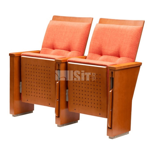 Sedia per auditorium contemporanea - UA-6173 - Usit Seating - da interno / in tessuto / in legno compensato