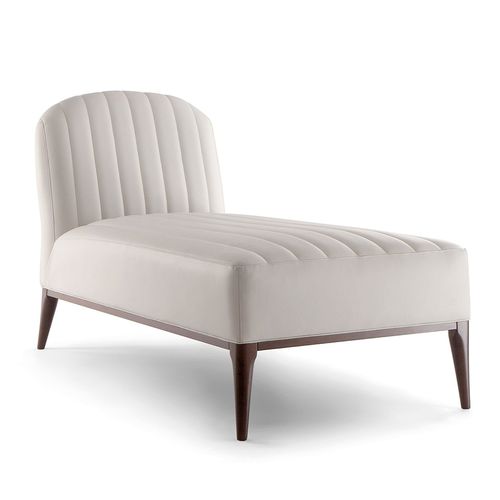 Dormeuse contemporanea - PARIGI 038 CL - TIROLO SRL - in tessuto