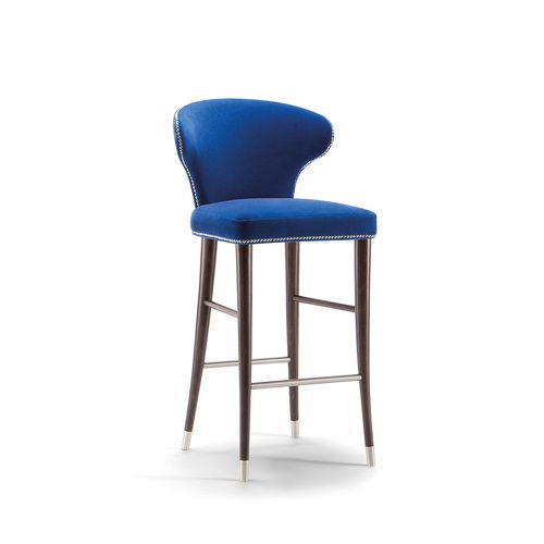 Sedia alta classica - CAMELIA 051 SG - TIROLO SRL - da interno / in tessuto / con supporto in faggio