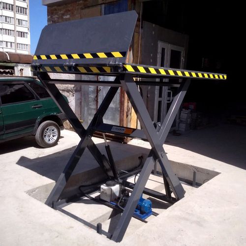 Piattaforma da lavoro - ONE-LEG - DIASON - da giardino / a pantografo