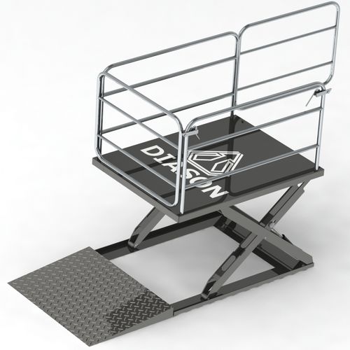 Piattaforma elevatrice per magazzino - LOW PROFILE - DIASON - per cantiere / per uso industriale / da interno