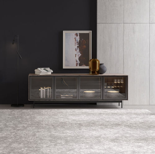 Credenza contemporanea - MODE FRAME - ITALIANELEMENTS - in MDF / in alluminio / in melaminico