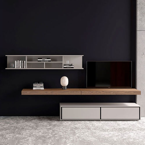 Parete attrezzata TV contemporaneo - MODE MDC29 - ITALIANELEMENTS - in rovere / in MDF laccato / modulare