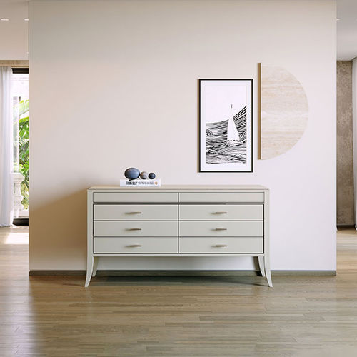 Cassettone con piedi alti - RELIEF - ITALIANELEMENTS - classico / in legno laccato / in noce