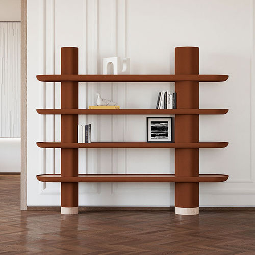 Scaffale alto - GRANDE! - ITALIANELEMENTS - contemporaneo / in legno / in pelle