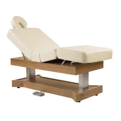 Lettino per massaggi elettrico - ISA - Esthetica Spa and Salon Resources Private Limited - in espanso / in frassino / ad altezza regolabile