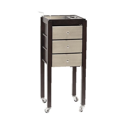 Carrello da barbiere - Esthetica Spa and Salon Resources Private Limited - di servizio / personalizzabile / in acciaio inossidabile