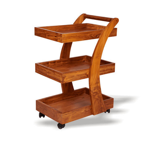 Carrello per spa - Neel - Esthetica Spa and Salon Resources Private Limited - di servizio / personalizzabile / in legno massiccio