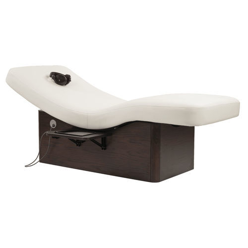 Banco di riposo per spa - Nada Brahma Vibroacoustic - Esthetica Spa and Salon Resources Private Limited - in legno / in tessuto