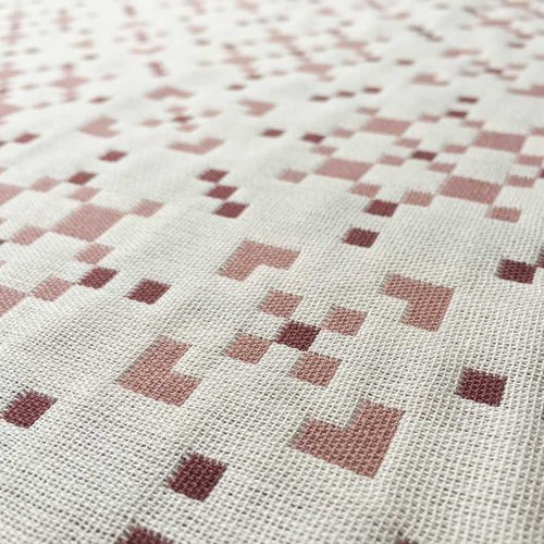 Tessuto da tappezzeria - BUCKLEY - IAN MANKIN - per tende / con motivi geometrici / in cotone