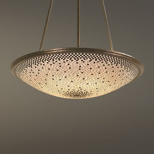 Lampada a sospensione - GALAXIA - Hilliard - in bronzo / in vetro / classica