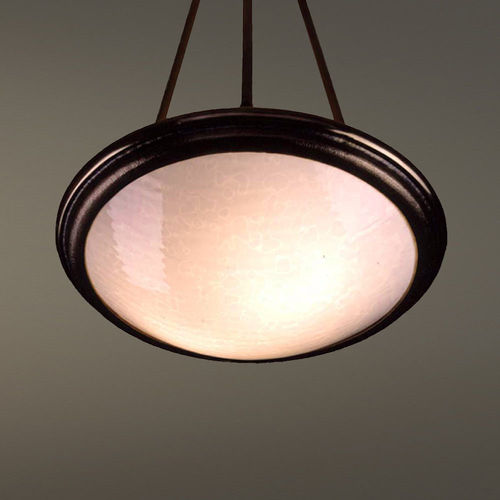 Lampada a sospensione - METRO DOME - Hilliard - in bronzo / in vetro / classica